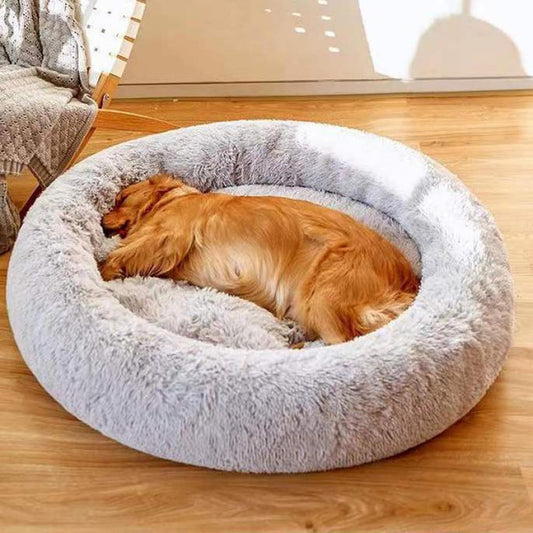 Lit Apaisant en Forme de Beignet XIEMINLE pour Chien – Confort et Sécurité Optimaux